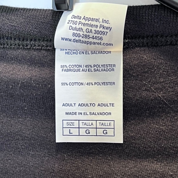 POSHMARK Long Sleeve Black Sweatshirt Large - Picture 6 of 6